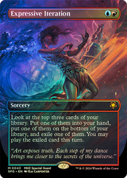 Expressive Iteration (Borderless)\nSpecial Guests\nSingle\nMagic The Gathering