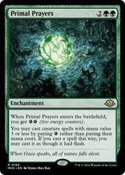 Primal Prayers\nModern Horizons 3\nSingle\nMagic The Gathering