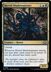 Horrid Shadowspinner\nModern Horizons 3\nSingle\nMagic The Gathering