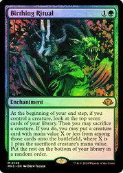 Birthing Ritual\nModern Horizons 3\nSingle\nMagic The Gathering