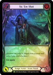 Sic Em Shot Yellow 036