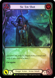 Sic Em Shot Blue 037