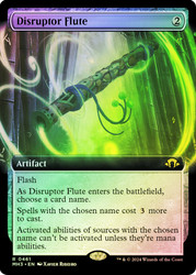 Disruptor Flute (Extended Art)\nModern Horizons 3 - Variants\nSingle\nMagic The Gathering