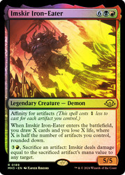 Imskir Iron-Eater\nModern Horizons 3\nSingle\nMagic The Gathering