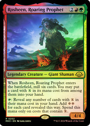 Rosheen, Roaring Prophet\nModern Horizons 3\nSingle\nMagic The Gathering