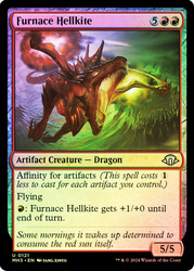 Furnace Hellkite\nModern Horizons 3\nSingle\nMagic The Gathering