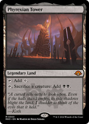 Phyrexian Tower\nModern Horizons 3\nSingle\nMagic The Gathering