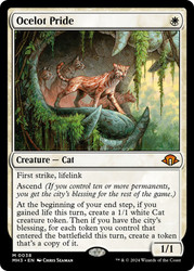 Ocelot Pride\nModern Horizons 3\nSingle\nMagic The Gathering