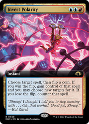 Invert Polarity (Extended Art)\nModern Horizons 3 - Variants\nSingle\nMagic The Gathering
