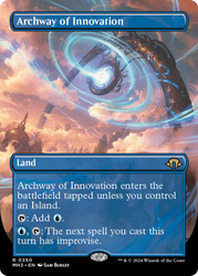 Archway of Innovation (Borderless)\nModern Horizons 3 - Variants\nSingle\nMagic The Gathering