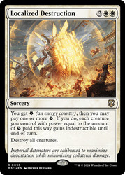 Localized Destruction\nModern Horizons 3 Commander\nSingle\nMagic The Gathering