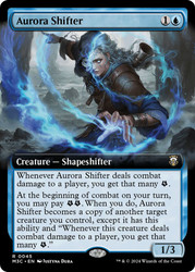 Aurora Shifter (Extended Art)\nModern Horizons 3 Commander - Variants\nSingle\nMagic The Gathering