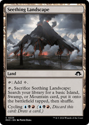 Seething Landscape\nModern Horizons 3\nSingle\nMagic The Gathering