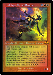 Ashling, Flame Dancer (Retro Frame)\nModern Horizons 3 - Retro Frame\nSingle\nMagic The Gathering