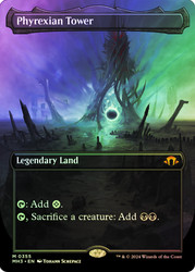 Phyrexian Tower (Borderless)\nModern Horizons 3 - Variants\nSingle\nMagic The Gathering
