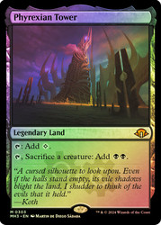 Phyrexian Tower\nModern Horizons 3\nSingle\nMagic The Gathering