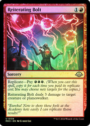 Reiterating Bolt\nModern Horizons 3\nSingle\nMagic The Gathering