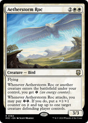 Aetherstorm Roc\nModern Horizons 3 Commander\nSingle\nMagic The Gathering