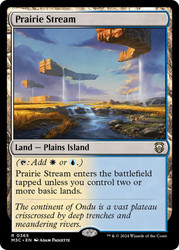 Prairie Stream\nModern Horizons 3 Commander\nSingle\nMagic The Gathering