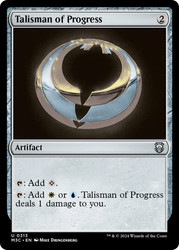 Talisman of Progress\nModern Horizons 3 Commander\nSingle\nMagic The Gathering