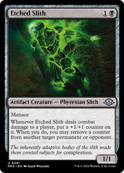 Etched Slith\nModern Horizons 3\nSingle\nMagic The Gathering