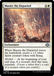 Muster the Departed\nModern Horizons 3\nSingle\nMagic The Gathering