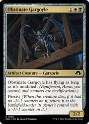 Obstinate Gargoyle\nModern Horizons 3\nSingle\nMagic The Gathering