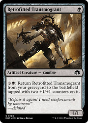 Retrofitted Transmogrant\nModern Horizons 3\nSingle\nMagic The Gathering