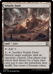 Volatile Fault\nModern Horizons 3 Commander\nSingle\nMagic The Gathering