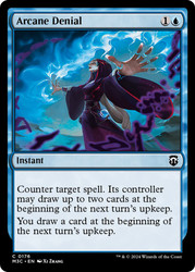 Arcane Denial\nModern Horizons 3 Commander\nSingle\nMagic The Gathering