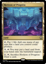 Horizon of Progress\nModern Horizons 3 Commander\nSingle\nMagic The Gathering
