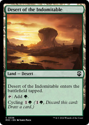 Desert of the Indomitable\nModern Horizons 3 Commander\nSingle\nMagic The Gathering