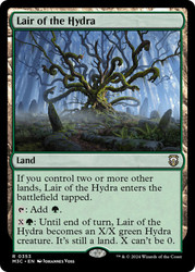 Lair of the Hydra\nModern Horizons 3 Commander\nSingle\nMagic The Gathering