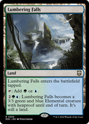 Lumbering Falls\nModern Horizons 3 Commander\nSingle\nMagic The Gathering
