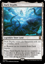 Dark Depths\nModern Horizons 3 Commander\nSingle\nMagic The Gathering