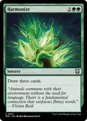 Harmonize\nModern Horizons 3 Commander\nSingle\nMagic The Gathering