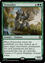 Terastodon\nModern Horizons 3 Commander\nSingle\nMagic The Gathering