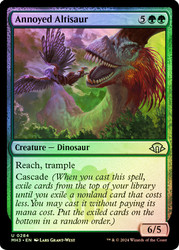 Annoyed Altisaur\nModern Horizons 3\nSingle\nMagic The Gathering