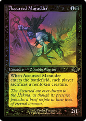 Accursed Marauder (Retro Frame)\nModern Horizons 3 - Retro Frame\nSingle\nMagic The Gathering