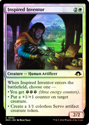 Inspired Inventor\nModern Horizons 3\nSingle\nMagic The Gathering