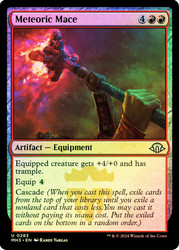 Meteoric Mace\nModern Horizons 3\nSingle\nMagic The Gathering