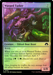 Warped Tusker\nModern Horizons 3\nSingle\nMagic The Gathering