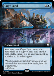 Copy Land (Extended Art)\nModern Horizons 3 Commander - Variants\nSingle\nMagic The Gathering