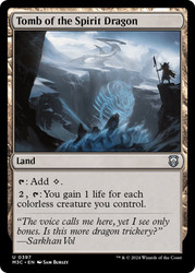 Tomb of the Spirit Dragon\nModern Horizons 3 Commander\nSingle\nMagic The Gathering
