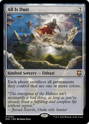 All Is Dust\nModern Horizons 3 Commander\nSingle\nMagic The Gathering