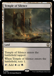 Temple of Silence\nModern Horizons 3 Commander\nSingle\nMagic The Gathering