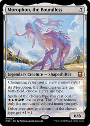 Morophon, the Boundless\nModern Horizons 3 Commander\nSingle\nMagic The Gathering