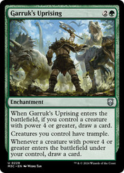 Garruk's Uprising\nModern Horizons 3 Commander\nSingle\nMagic The Gathering