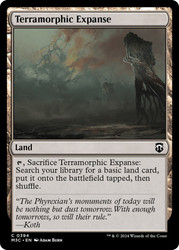 Terramorphic Expanse\nModern Horizons 3 Commander\nSingle\nMagic The Gathering