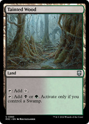 Tainted Wood\nModern Horizons 3 Commander\nSingle\nMagic The Gathering